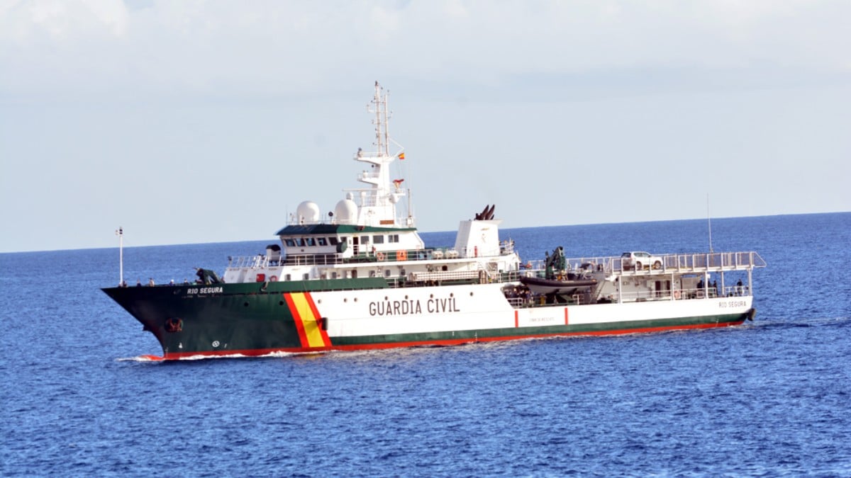 Imagen de archivo de un buque de la Guardia Civil. Europa Press