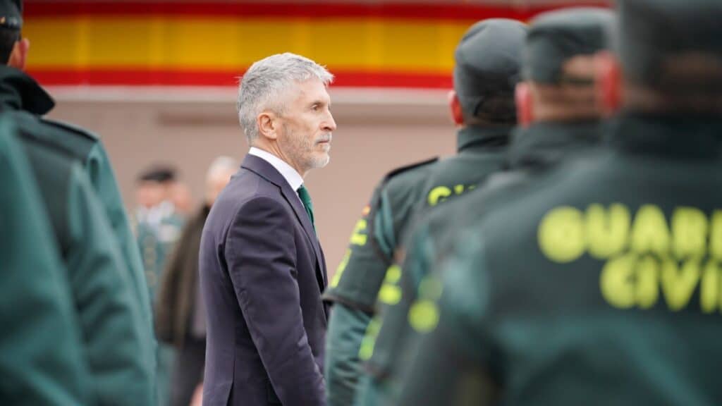 El ministro del Interior, Fernando Grande-Marlaska. Europa Press