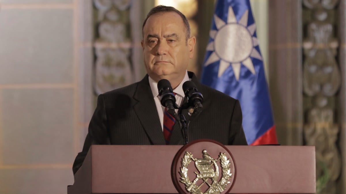 El presidente saliente de Guatemala, Alejandro Giammattei. Europa Press