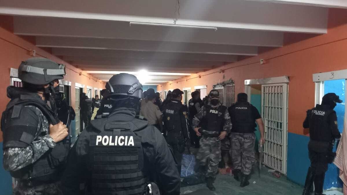 La Policía de Ecuador frustra un ataque con un dron explosivo en una cárcel de Guayaquil