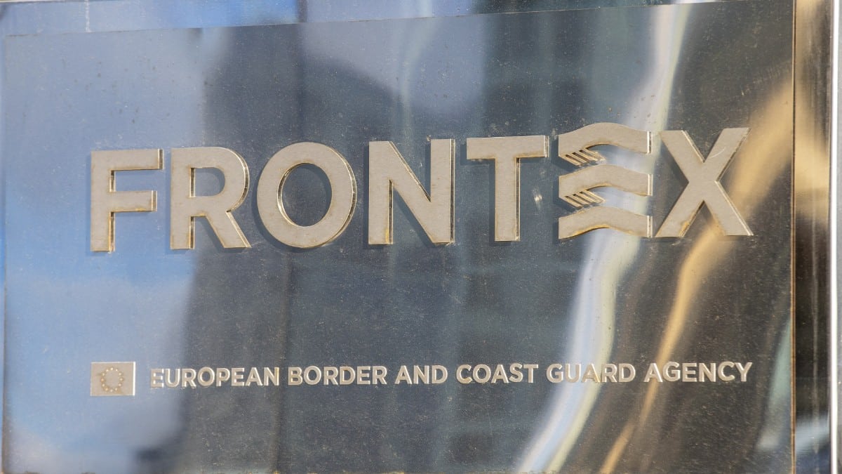 Logo de Frontex. Europa Press