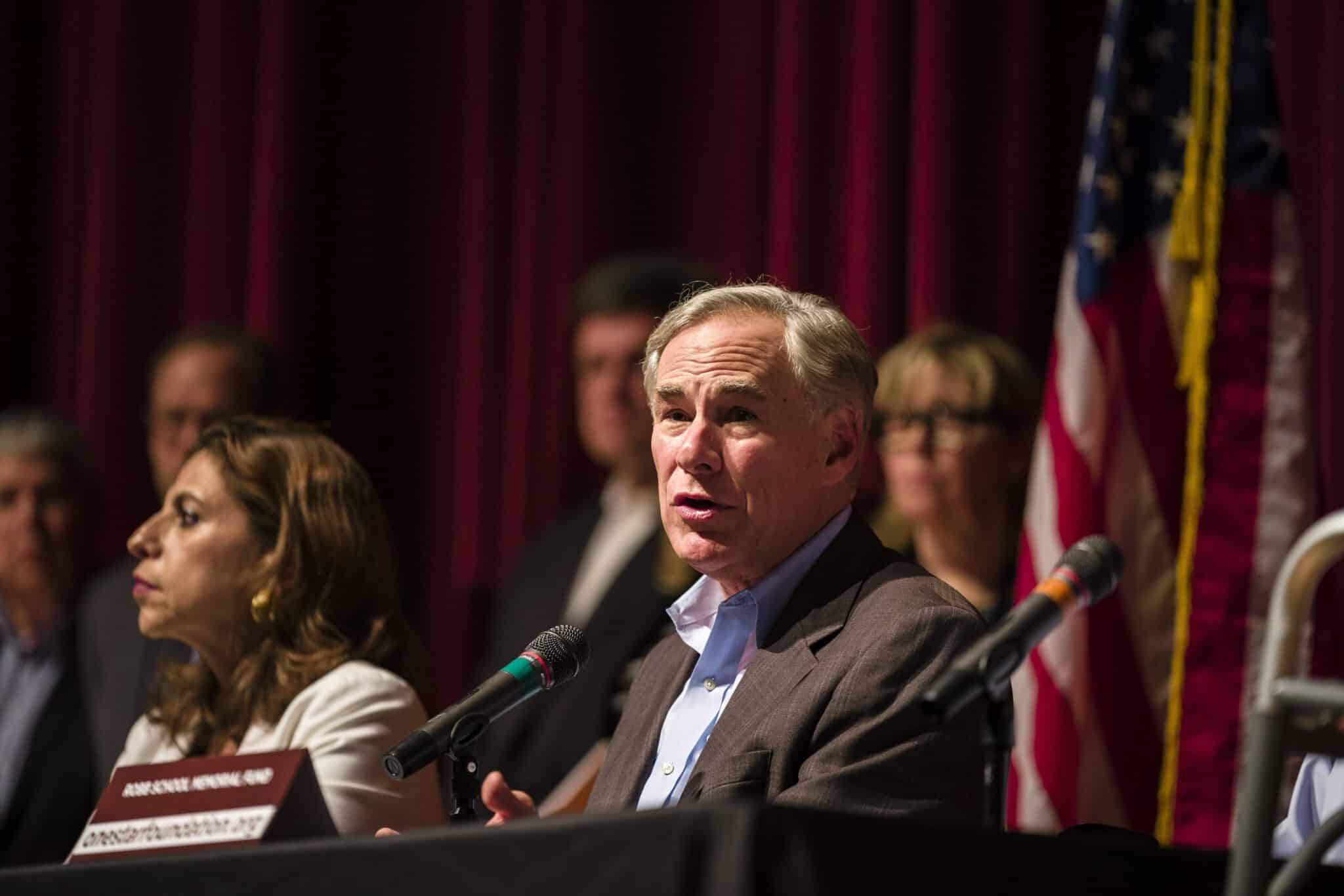 El gobernador de Texas Greg Abbott. Europa Press