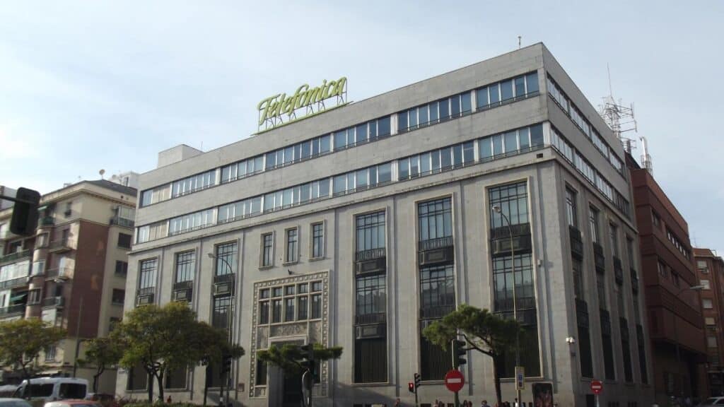 Foto de archivo de Telefónica. Europa Press