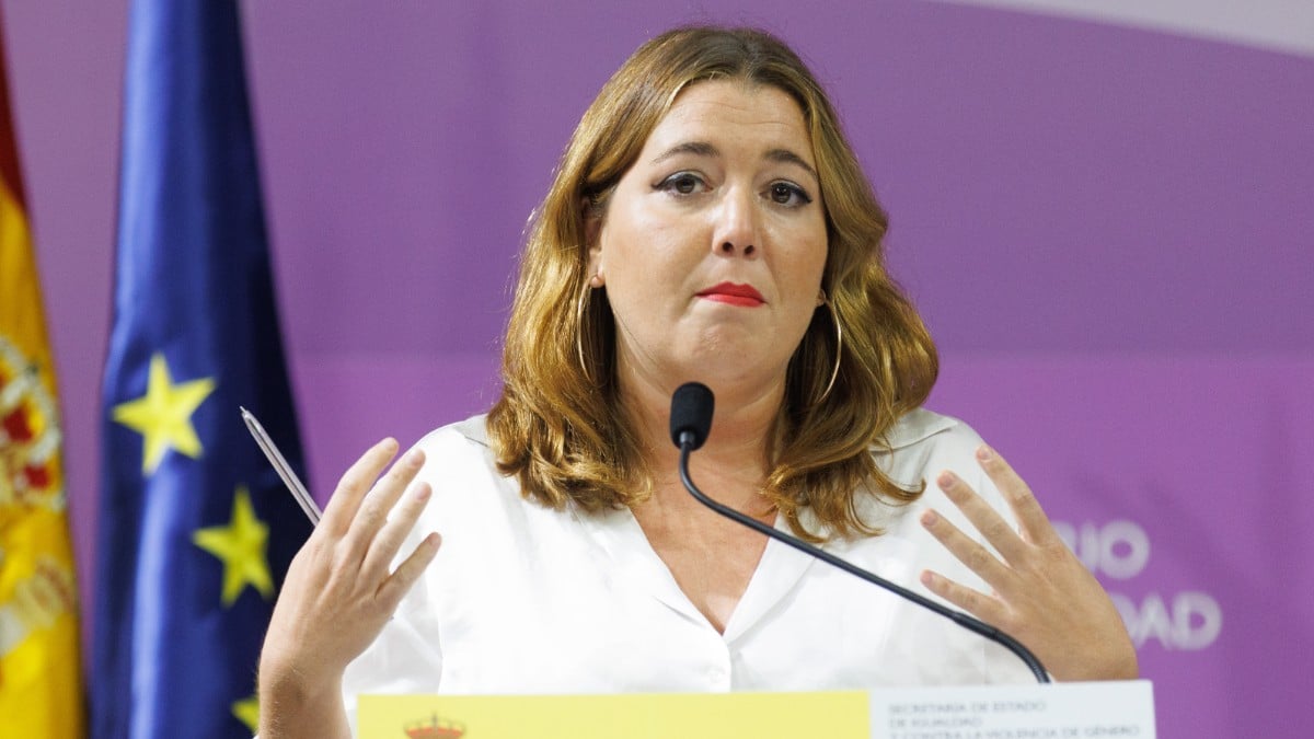 La secretaria de Estado de Igualdad, Ángela Rodríguez Pam. Europa Press