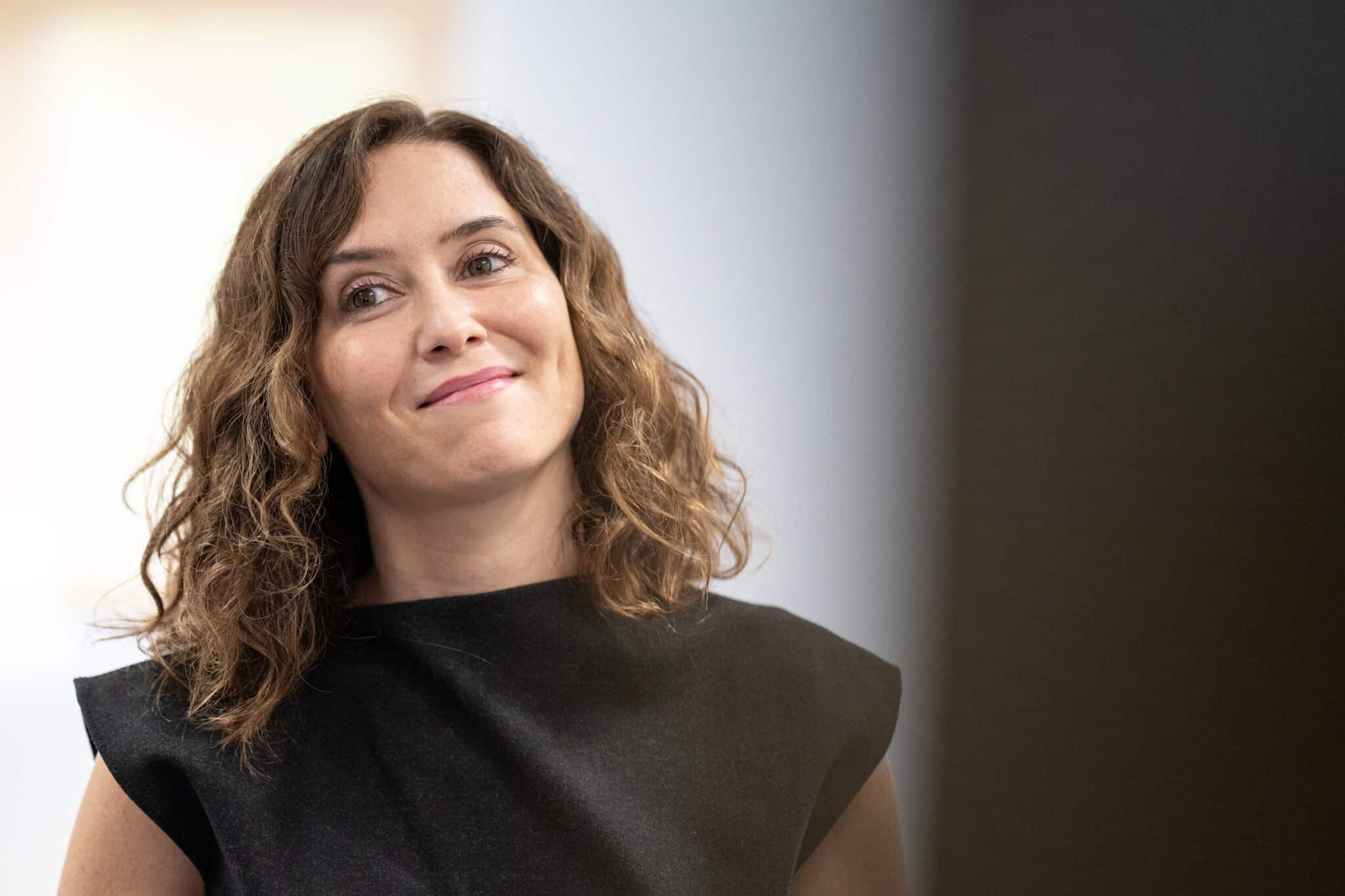 La presidenta de la Comunidad de Madrid, Isabel Díaz Ayuso. Europa Press