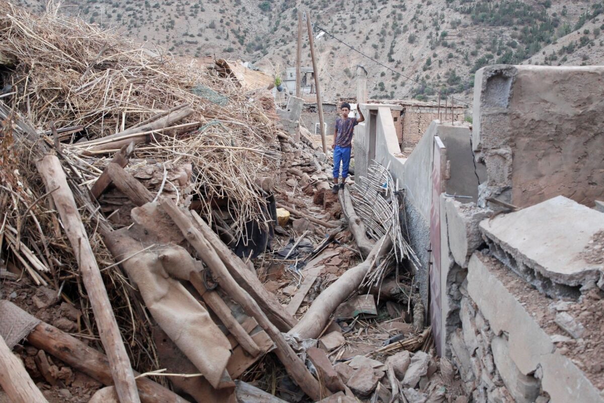 Una zona de Marruecos tras el terremoto. Europa Press