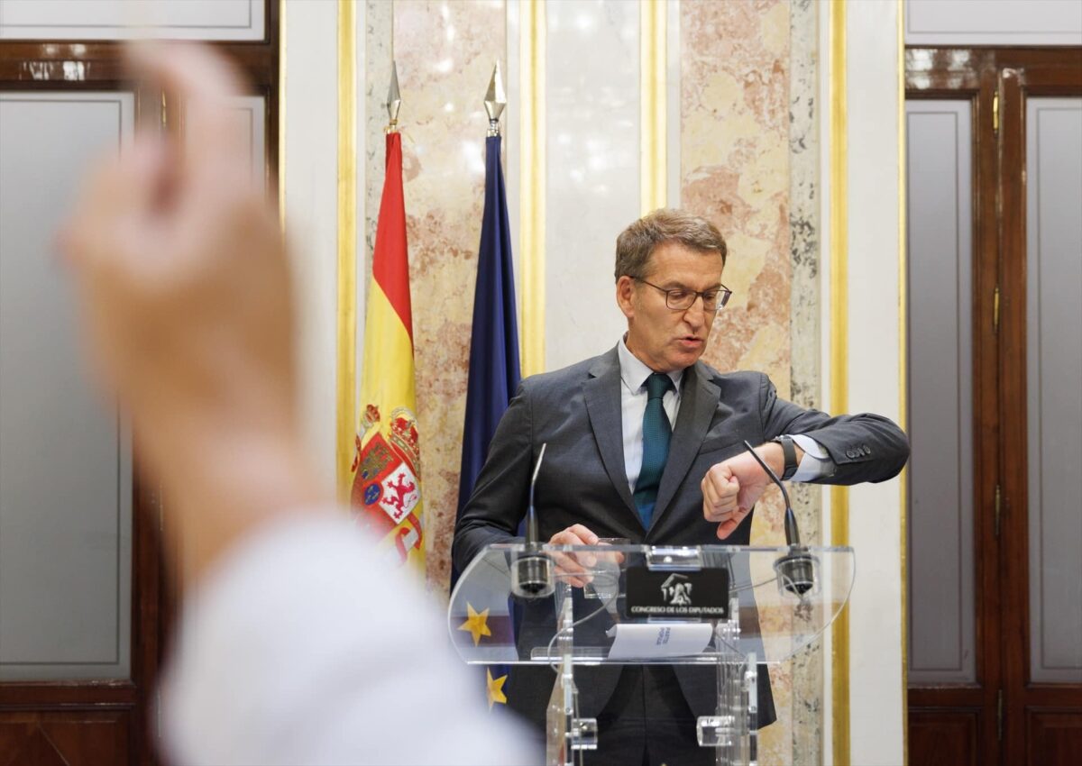 Feijoo señalará la deriva del PSOE en su discurso de investidura