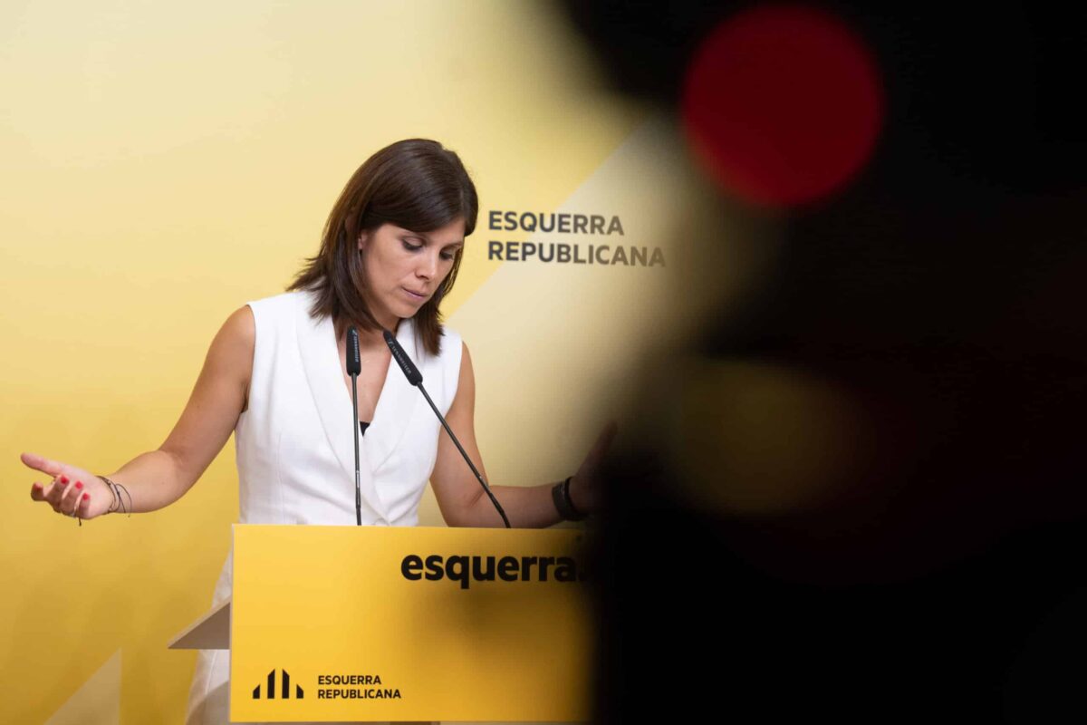 La secretaria general de ERC, Marta Vilalta, exige a Pedro Sánchez la amnistía antes de la investidura
