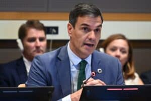 Sánchez este miércoles en Nueva York.