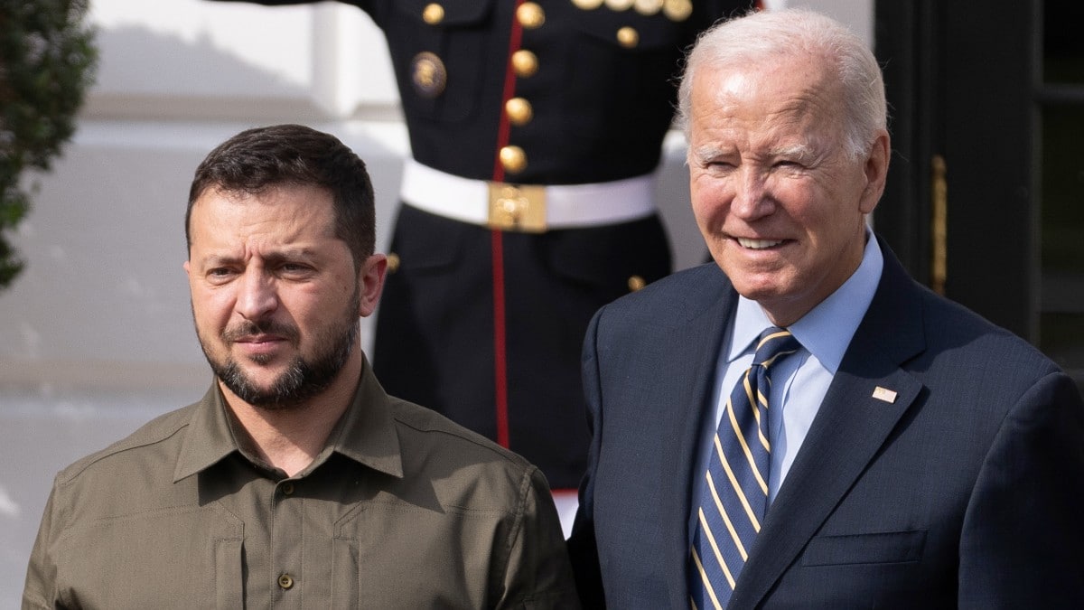 Biden recibe a Zelenski en la Casa Blanca y anuncia un nuevo paquete de asistencia militar a Ucrania