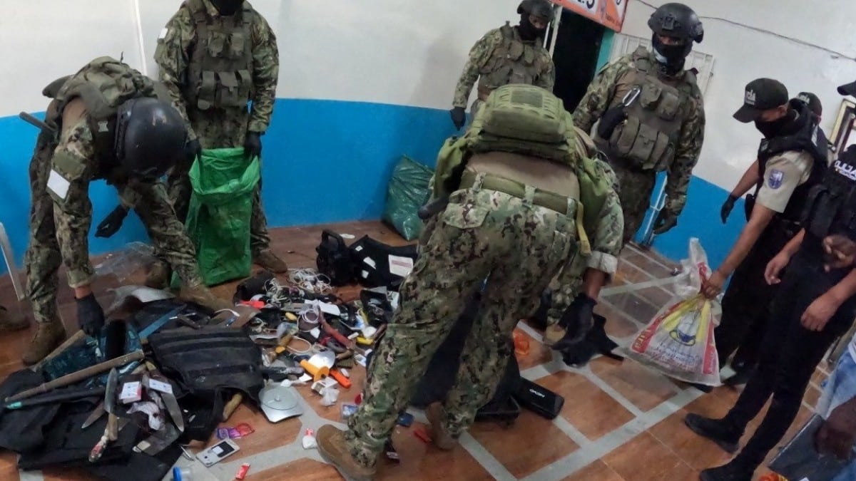 La Policía y las Fuerzas Armadas intervienen dos de las cárceles más grandes de Ecuador