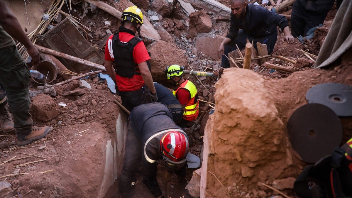 Marruecos sólo ha aceptado ayuda humanitaria de España, Reino Unido, Qatar y Emiratos Árabes