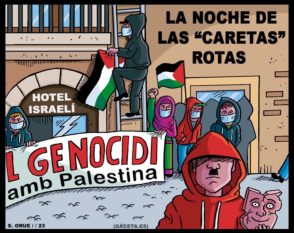 Activistas propalestinos ocupan un hotel vinculado a un israelí