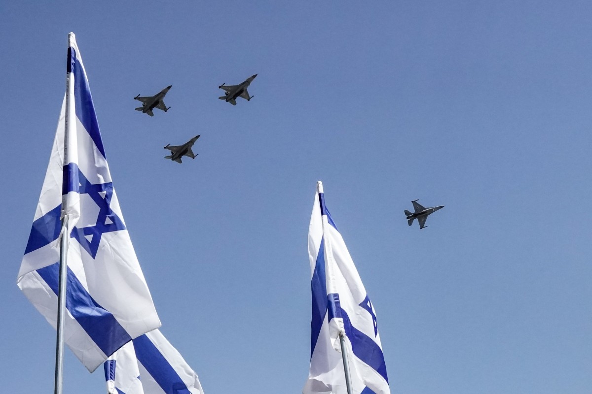 Aviones de combate israelíes. Europa Press.