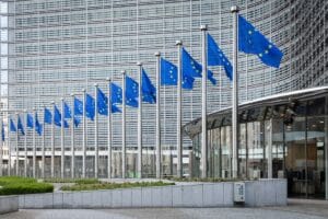 Banderas europeas en Bruselas. Europa Press.