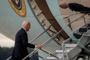 El presidente de EEUU, Joe Biden, inicia su viaje a Israel. Europa Press.