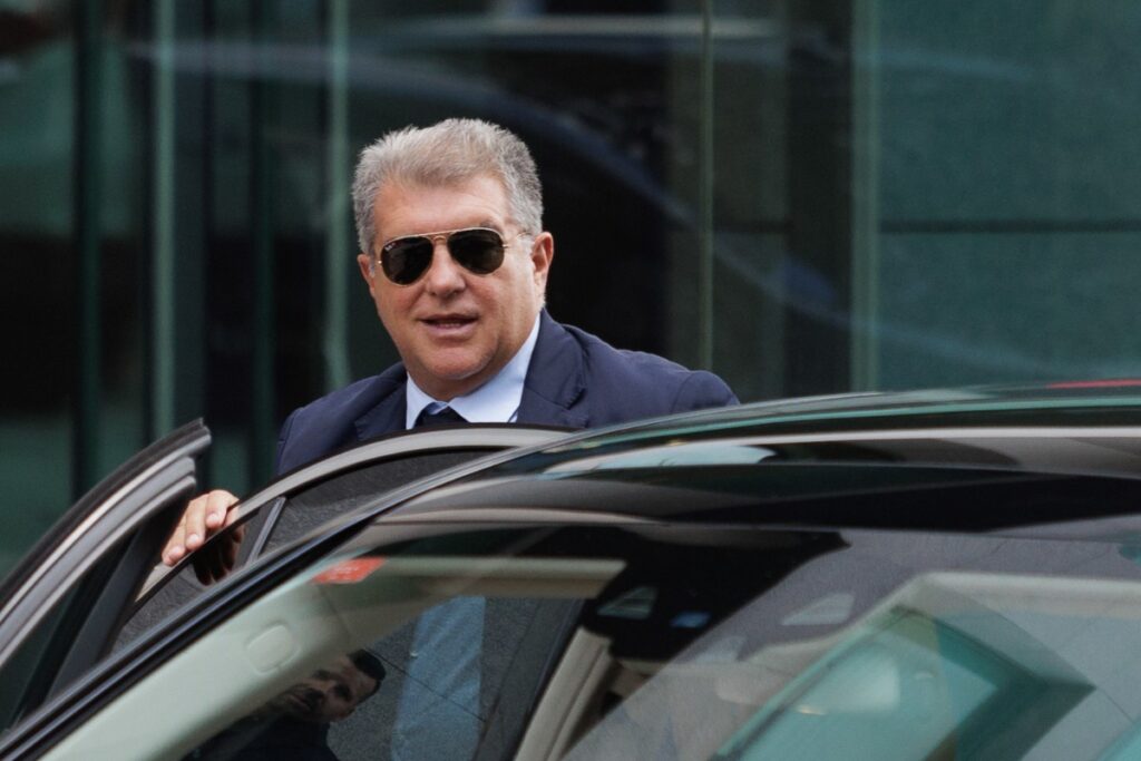 El presidente del Barça, Joan Laporta, en una imagen reciente. Europa Press.