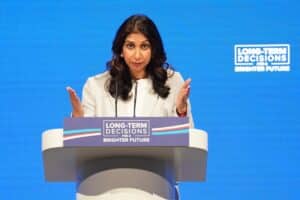 Suella Braverman. Europa Press