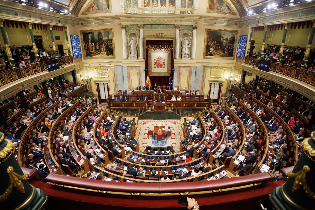 Hemiciclo del Congreso de los Diputados. Europa Press.
