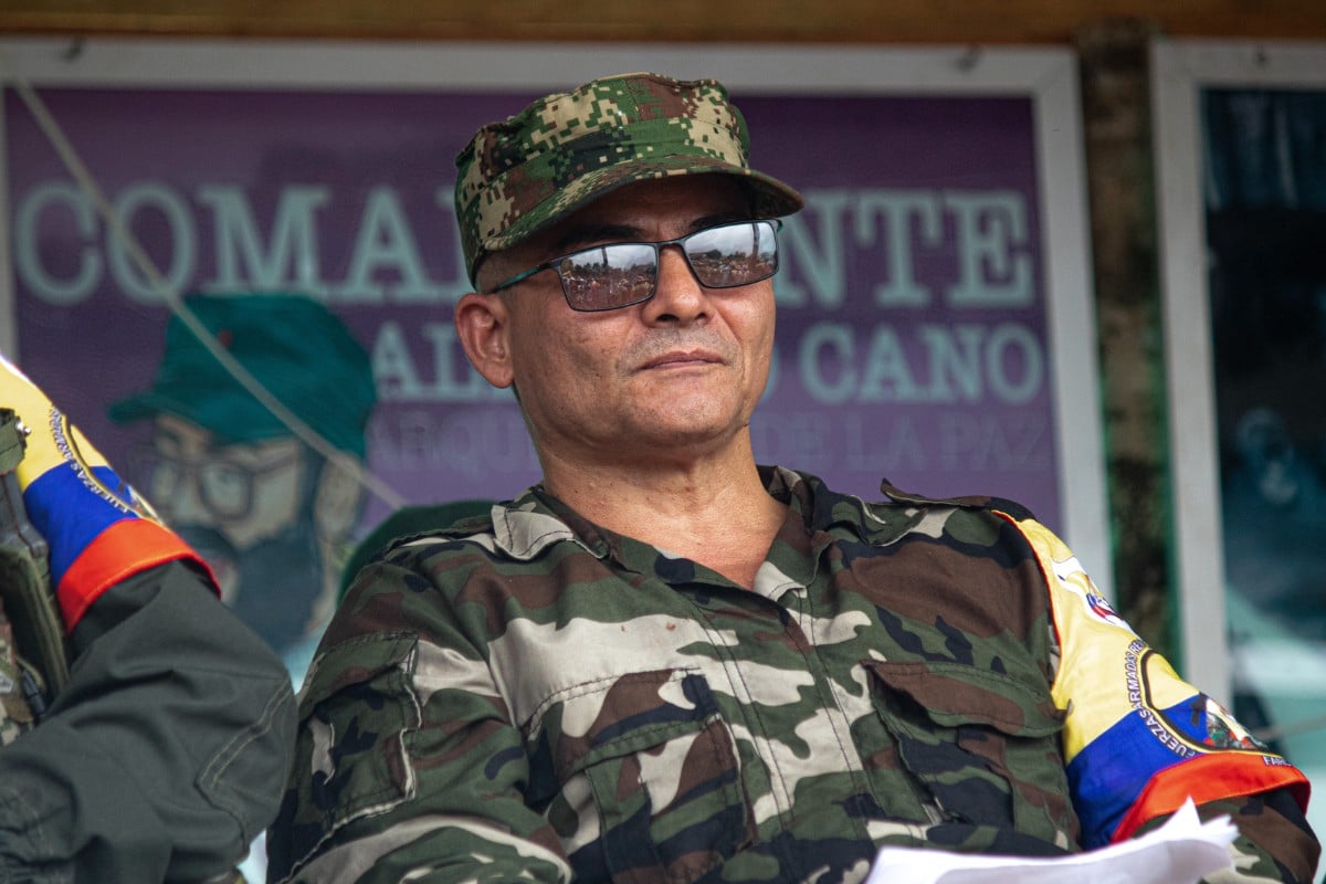 Néstor Vera Fernández, jefe de las FARC. Europa Press.