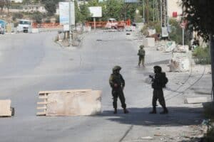 Soldados israelíes en Gaza. Europa Press.