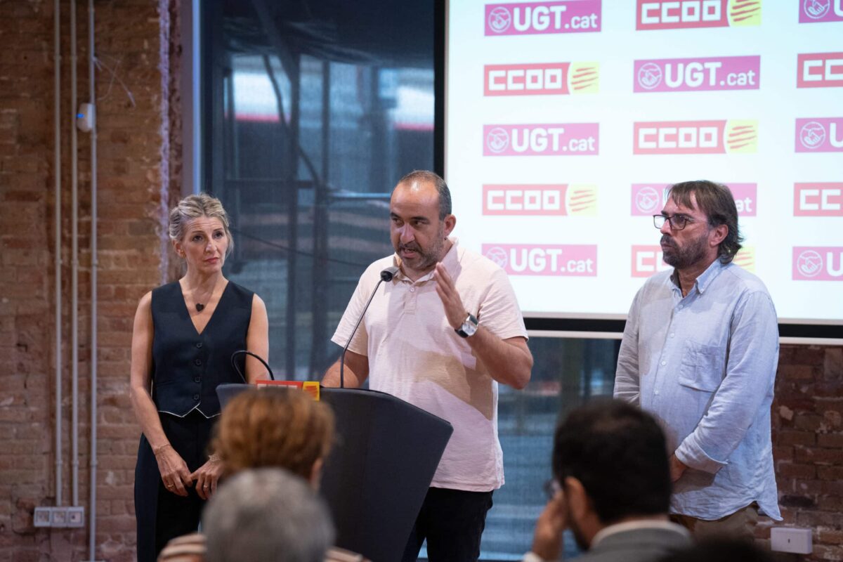 UGT y CCOO de Cataluña defienden la amnistía como un «catalizador» para la investidura