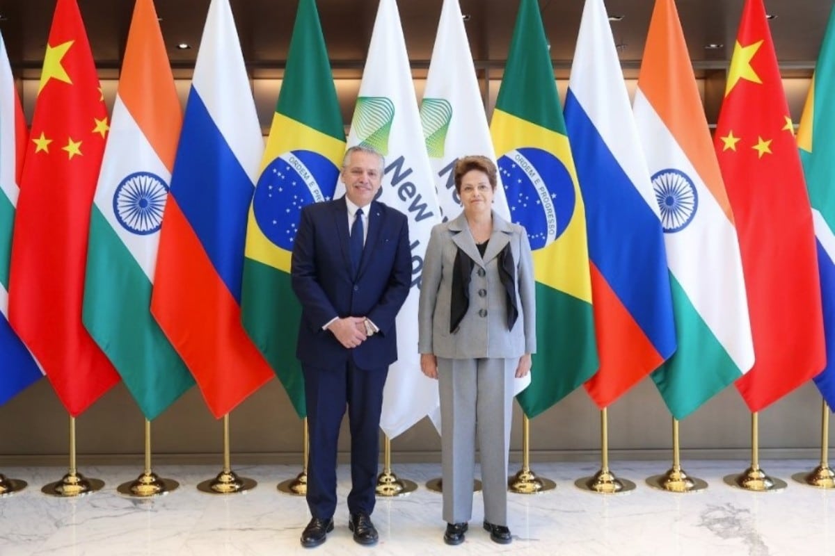 Alberto Fernández se reúne con Dilma Rousseff para formalizar la entrada de Argentina al BRICS