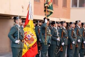 Agentes de la Guardia Civil. Europa Press.