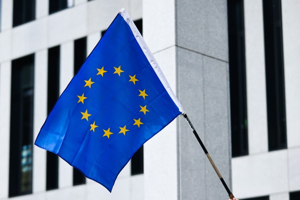Bandera de la Unión Europea. Europa Press.