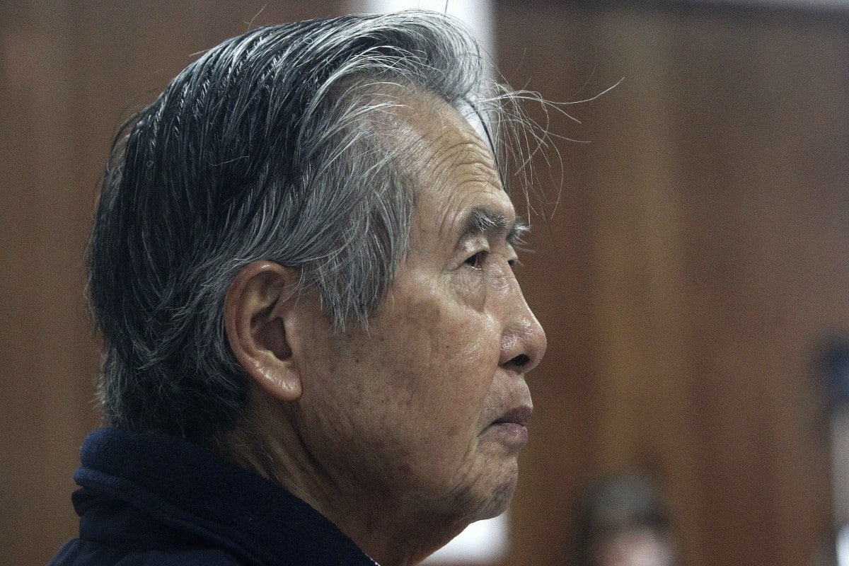 El expresidente de Perú Alberto Fujimori. Europa Press.