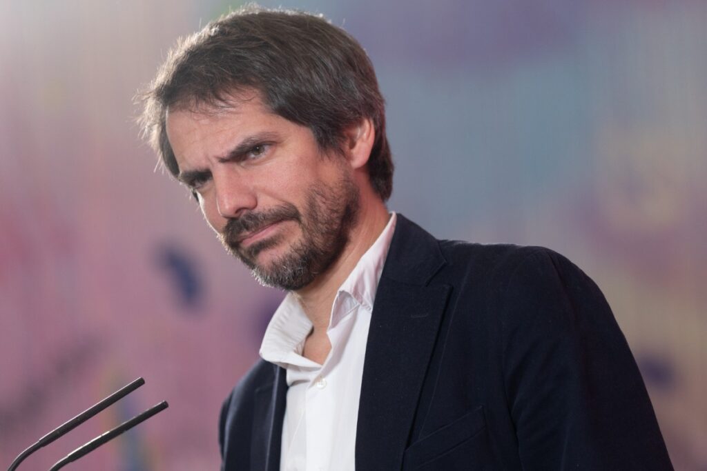 El ministro de Cultura y portavoz de Sumar, Ernest Urtasun. Europa Press.