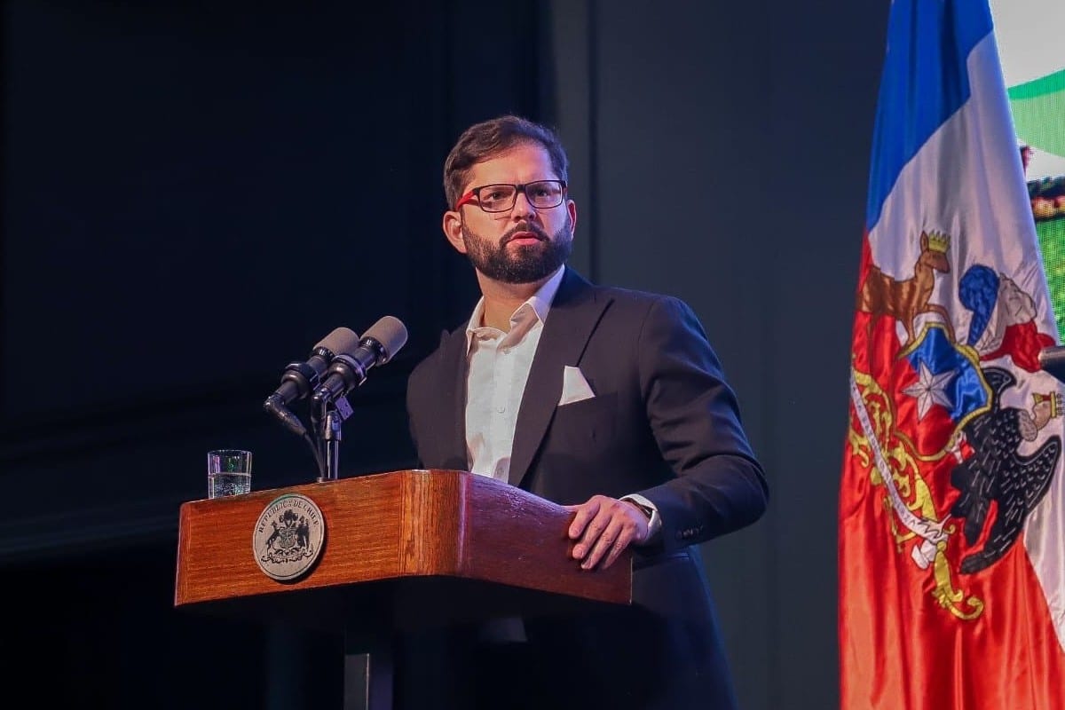 El presidente de Chile, Gabriel Boric. Europa Press.