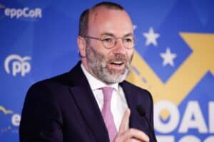 El presidente del Partido Popular Europeo (PPE), Manfred Weber. Europa Press.