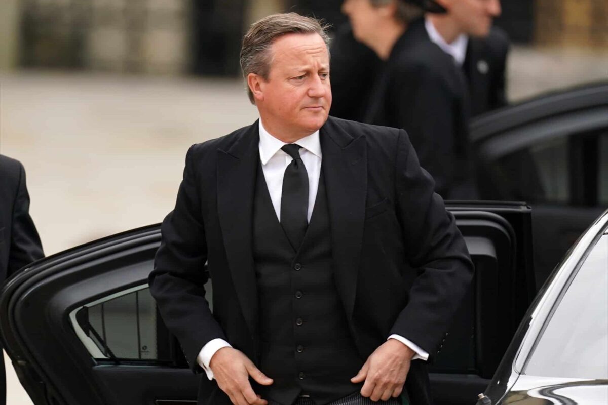 David Cameron, nuevo ministro de Exteriores de Reino Unido