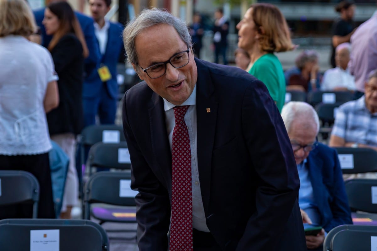 El expresidente de la Generalitat Quim Torra. Europa Press