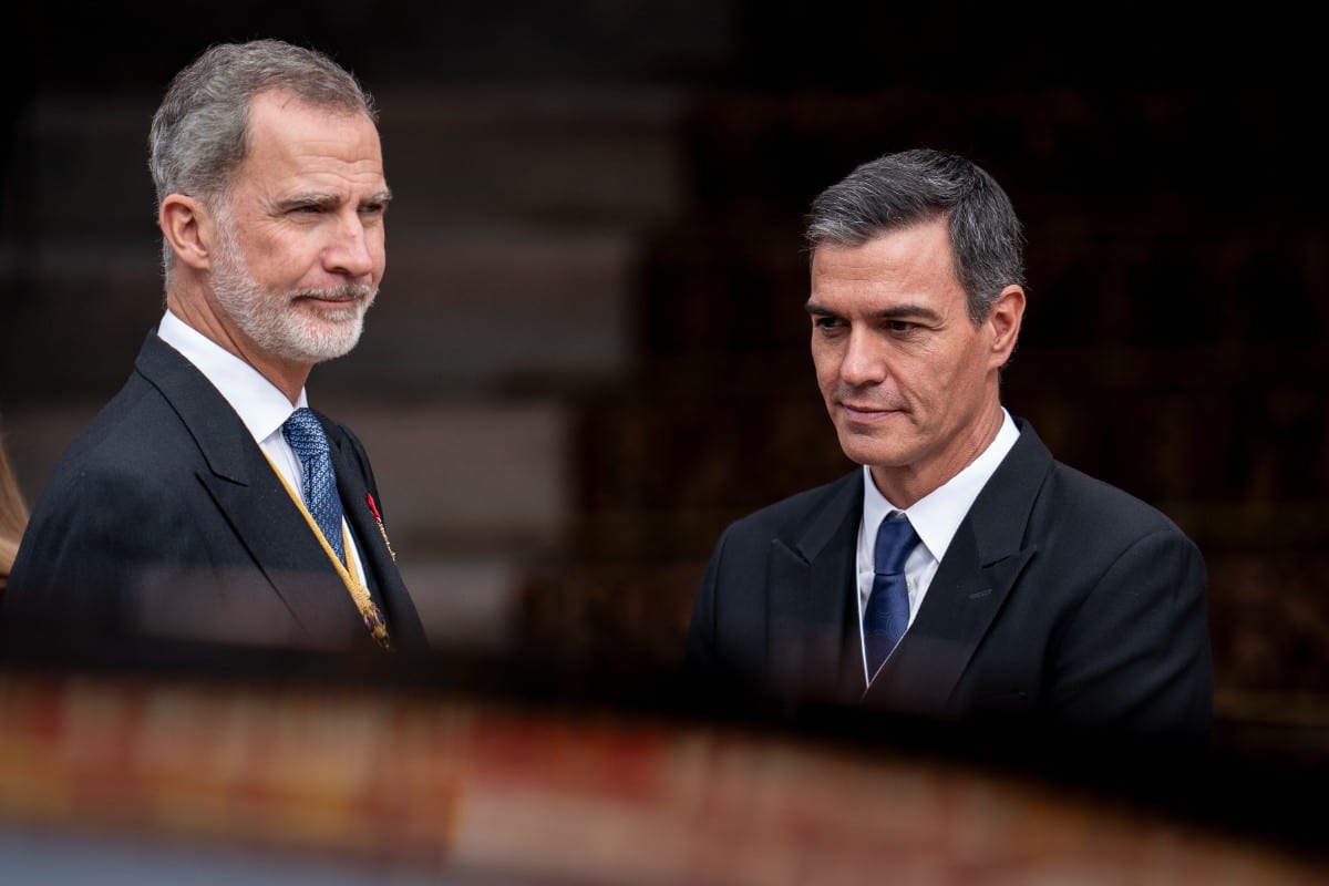 Sánchez asegura que tiene una «relación extraordinaria» con el Rey Felipe VI