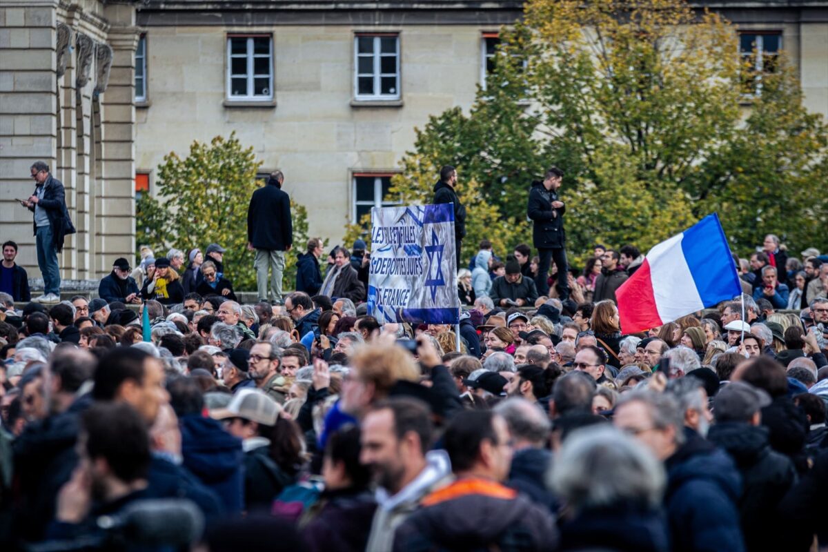 Detenidas unas 600 personas en Francia por actos antisemitas desde el inicio de la guerra en Gaza