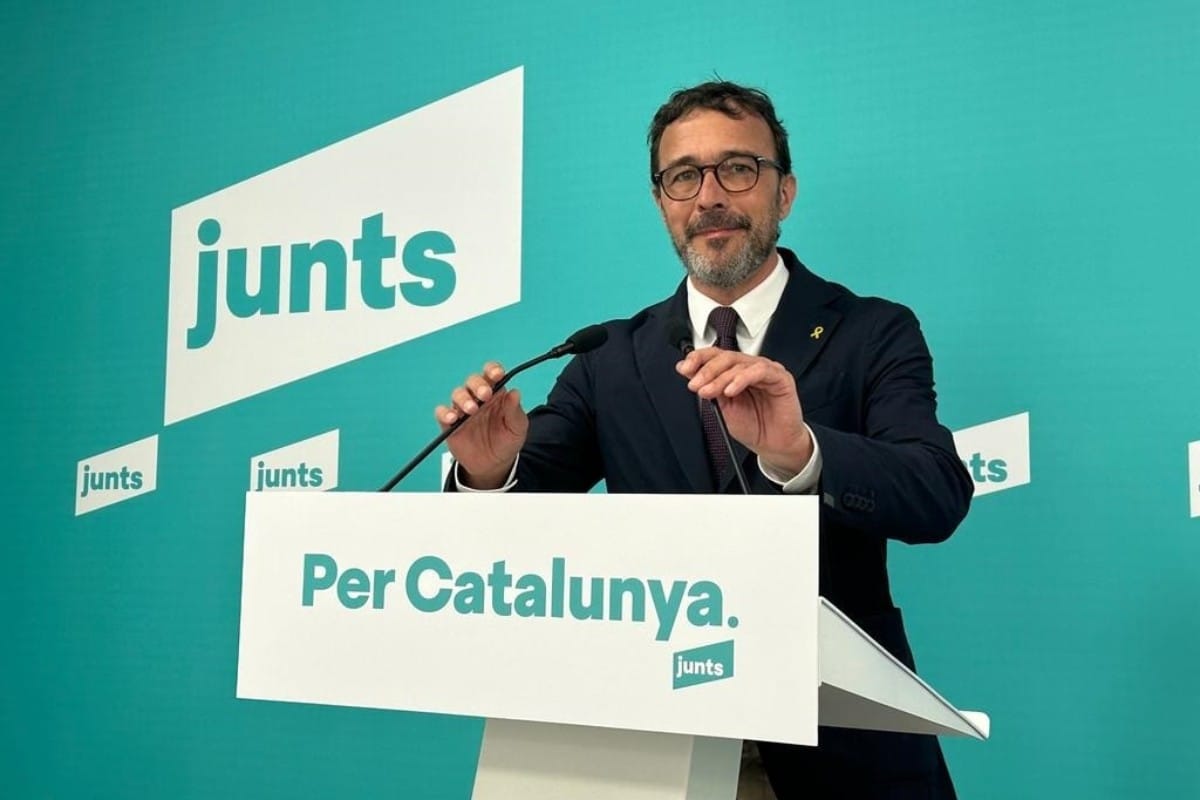 Josep Rius, portavoz de Junts. Europa Press.