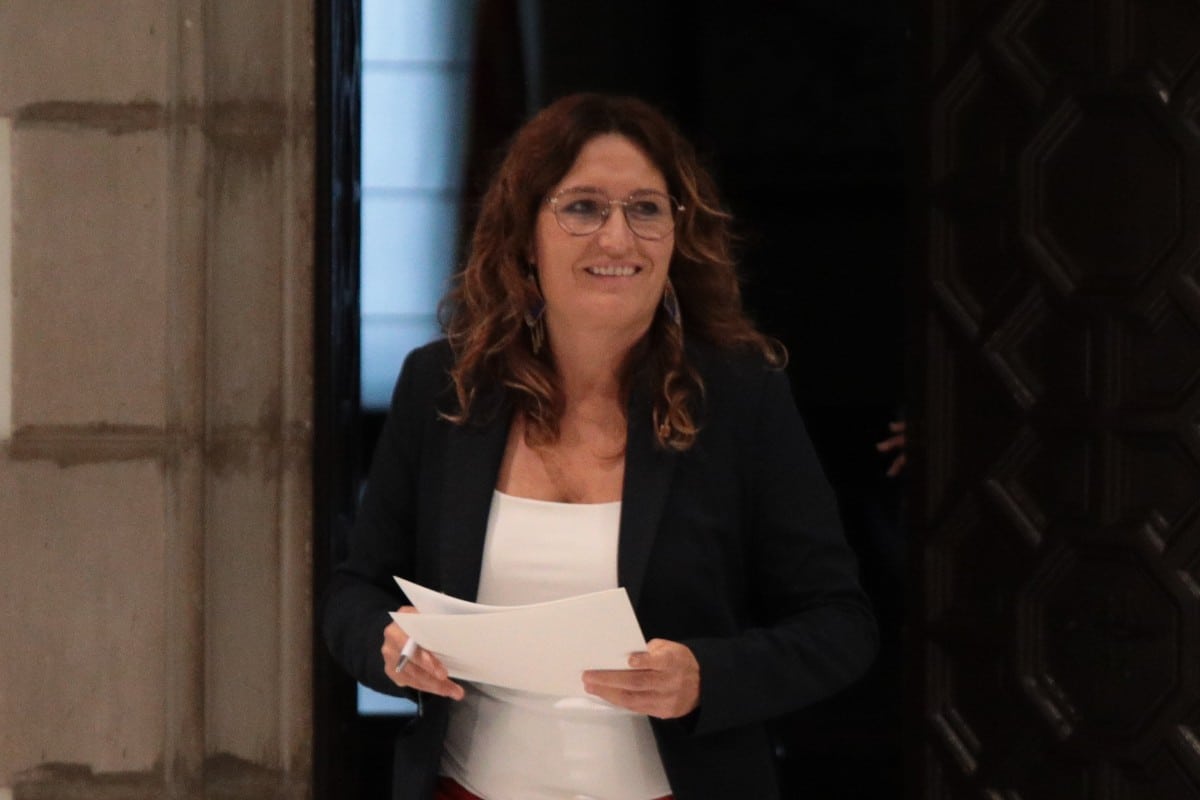 La consellera de la Presidencia, Laura Vilagrà. Europa Press.