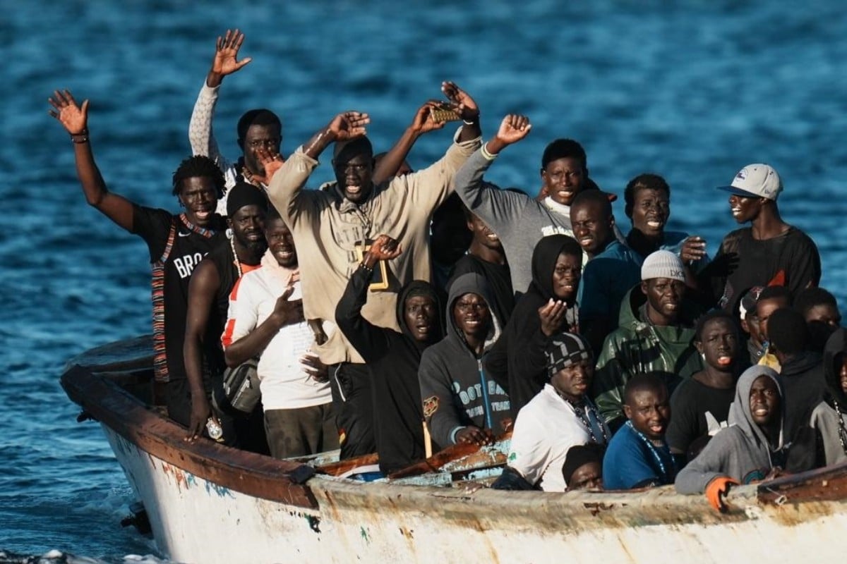 Llega otro cayuco con 70 inmigrantes ilegales a Canarias. Europa Press.