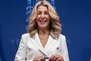 Yolanda Díaz toma posesión. Europa Press.