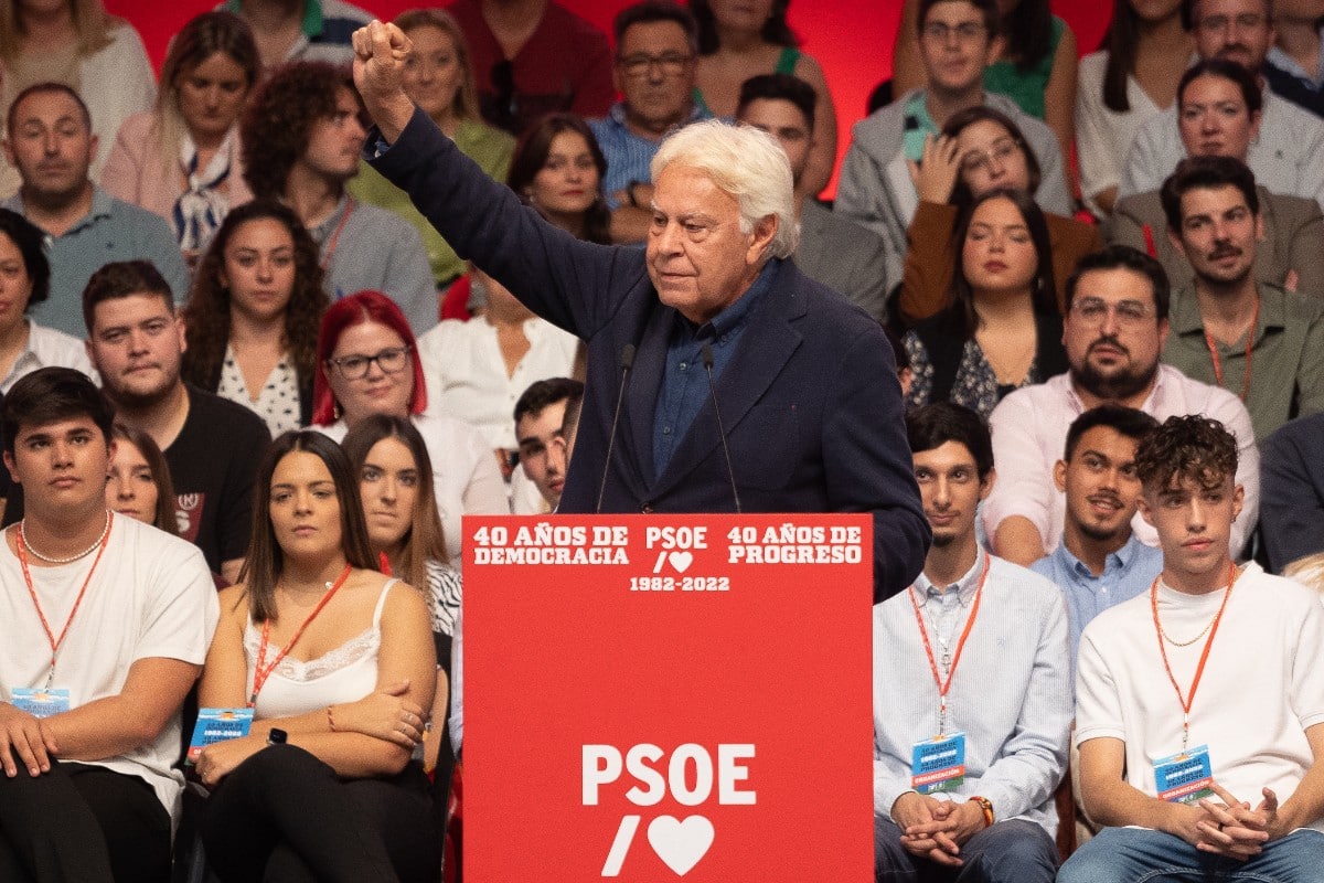 Felipe González subraya que la amnistía al separatismo «no merece la pena» tras confesar que votó al PSOE el 23J