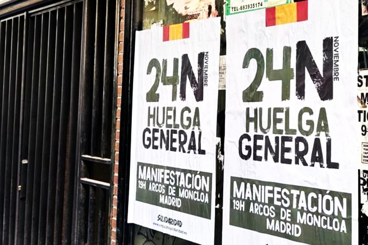 Huelga general: el sindicato Solidaridad llama al paro nacional este viernes por el golpe del PSOE a los derechos laborales