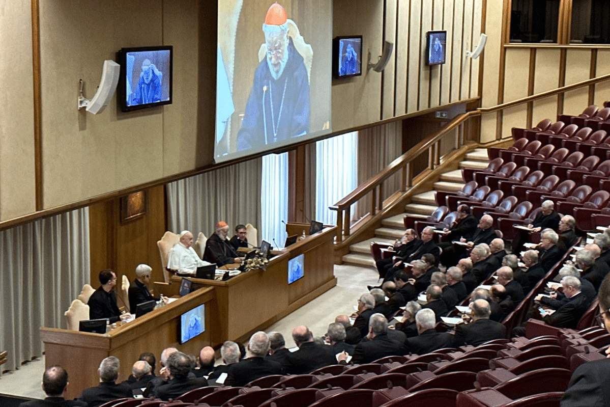 El Papa Francisco recibe a los obispos españoles para abordar la situación de los seminarios
