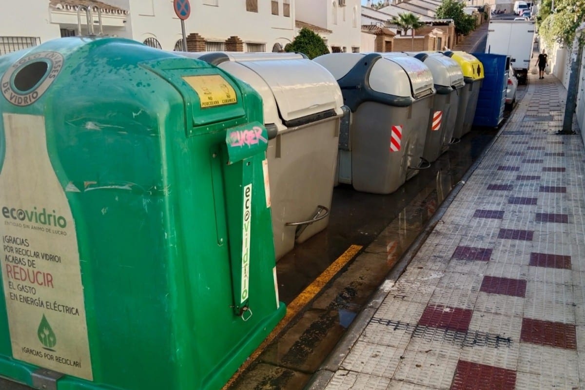 Contenedores de basura. Europa Press.