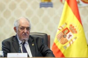 Conde Pumpido, presidente del TC. Europa Press.