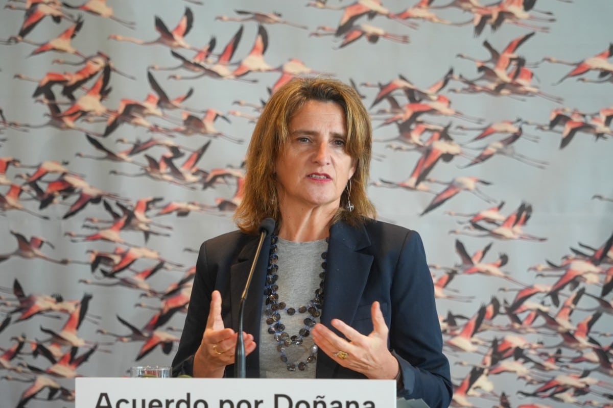 Teresa Ribera asegura que sin eliminar los combustibles fósiles «no es posible» la seguridad climática