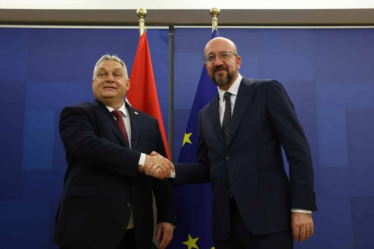 Los líderes de la UE esperan despejar hoy el veto de Orbán a la adhesión de Ucrania