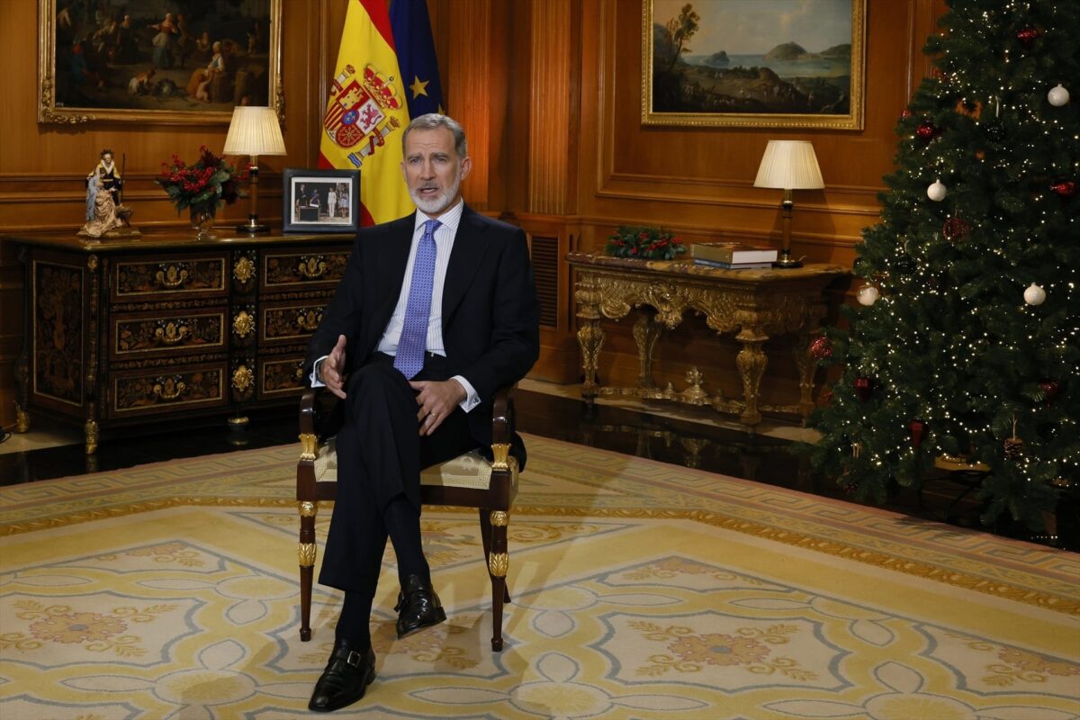 Seis millones de españoles vieron el mensaje navideño de Felipe VI