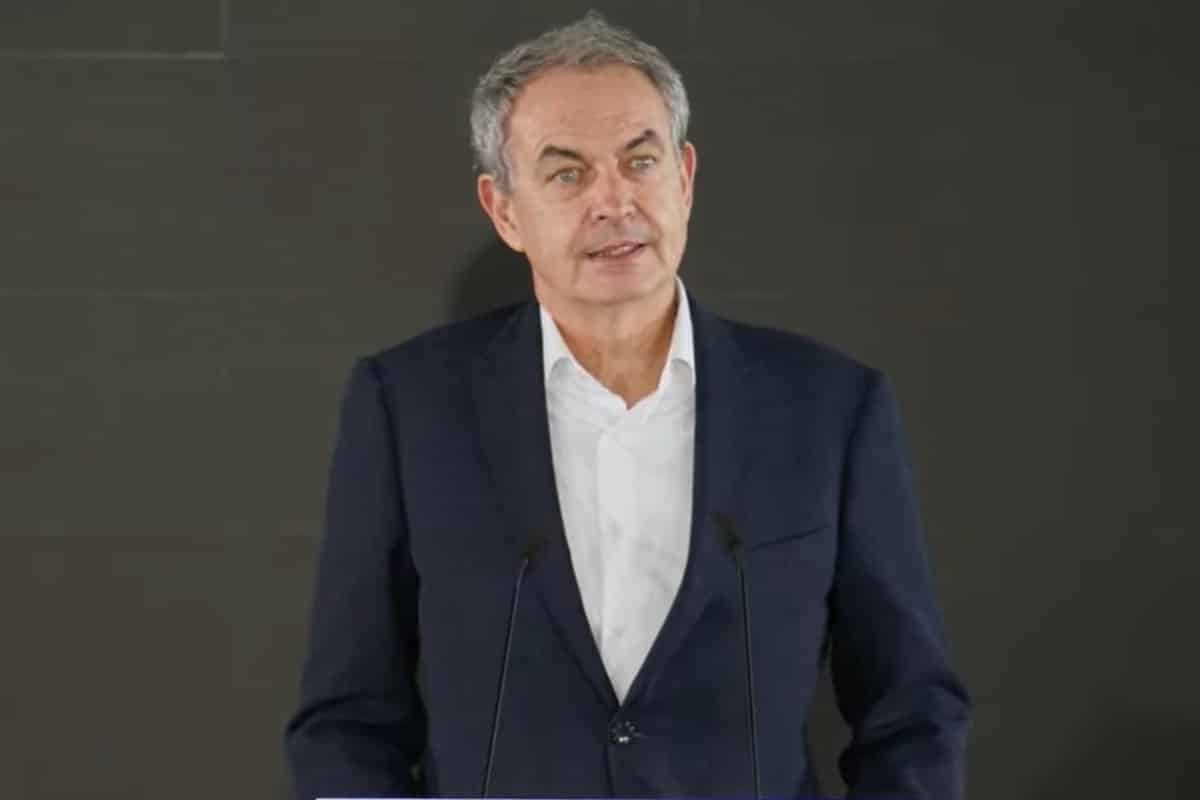 José Luis Rodríguez Zapatero. Europa Press.